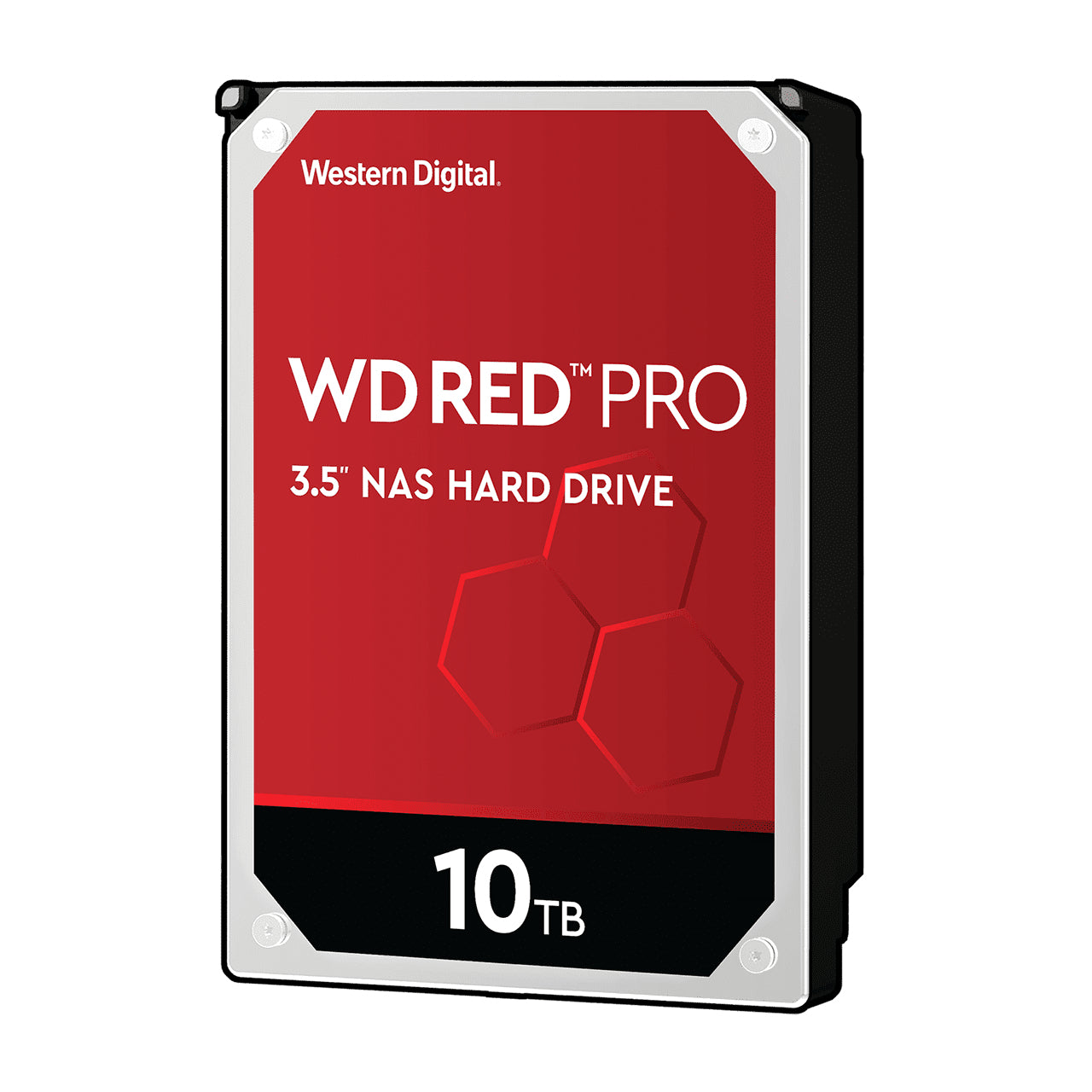 WD Red Pro WD102KFBX - Hard drive - 10 TB - internal - 3.5" - SATA 6Gb/s - 7200 rpm - buffer: 256 MB