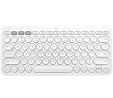 Logitech K380 Multi-Device Bluetooth Keyboard - Keyboard - Wireless - Bluetooth 3.0 - German - off-white