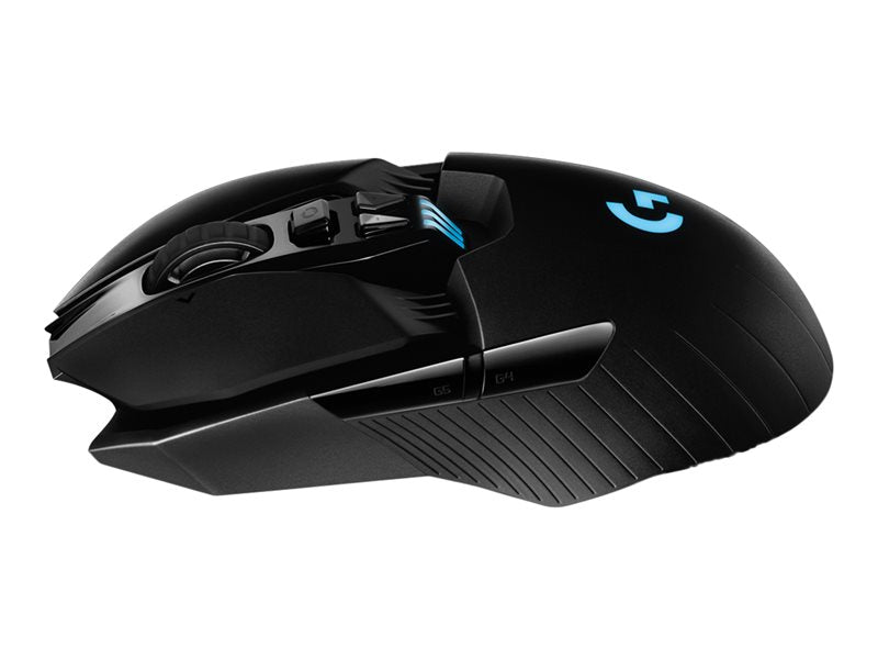 Ratón inalámbrico para juegos Logitech G903 LIGHTSPEED con sensor HERO 16K - Ratón - para diestros y zurdos - óptico - 11 botones - inalámbrico, con cable - USB, LIGHTSPEED - Receptor Logitech LIGHTSPEED