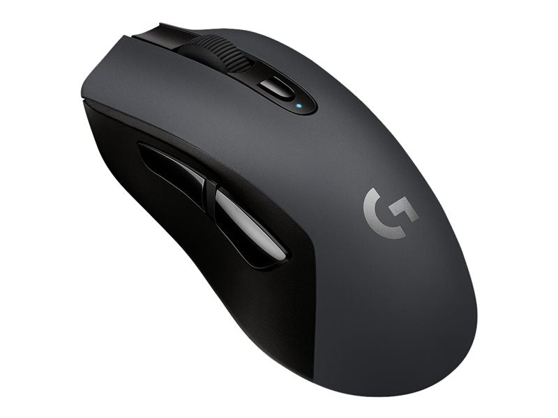 Logitech G603 - Mouse - optical - 6 buttons - wireless - Bluetooth, LIGHTSPEED - USB wireless receiver (910-005101)