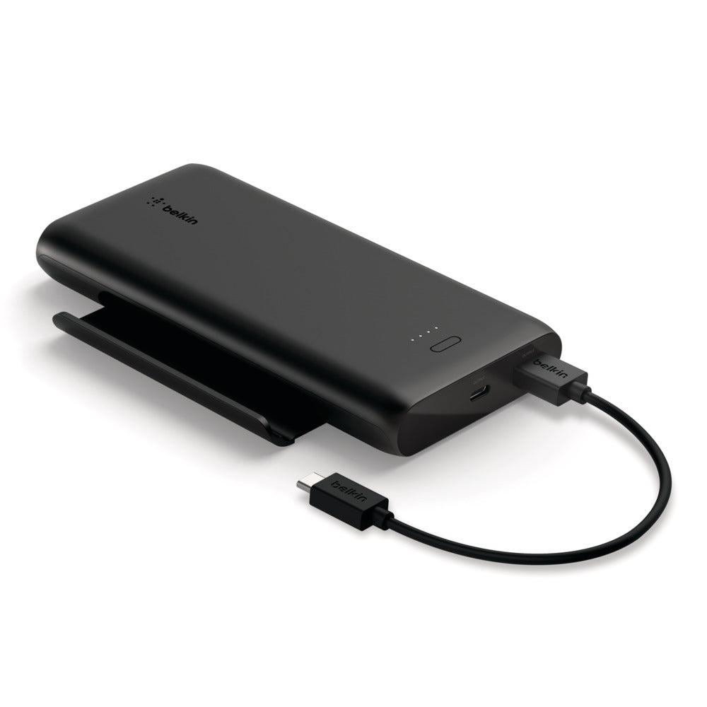 Belkin BOOST CHARGE - Cargador portátil - 10000 mAh - 2 conectores de salida (USB, USB-C) - Negro