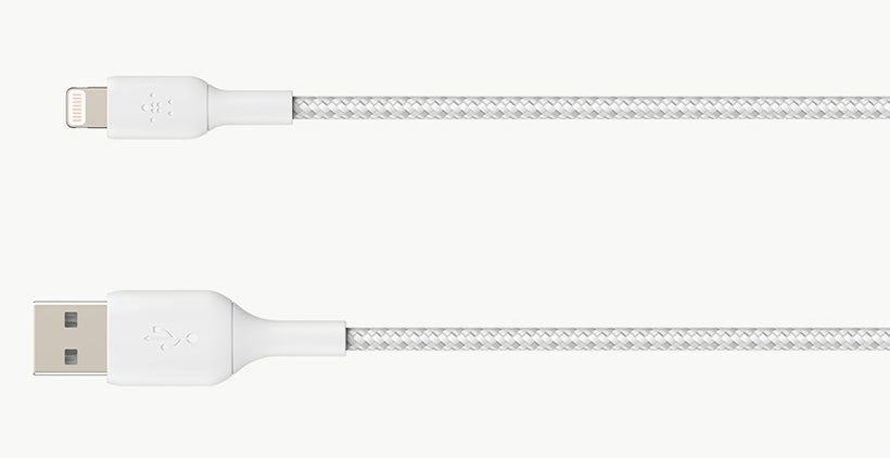 Belkin BOOST CHARGE - Lightning Cable - Lightning Male to USB Male - 3 m - White - for Apple iPad/iPhone/iPod (Lightning)