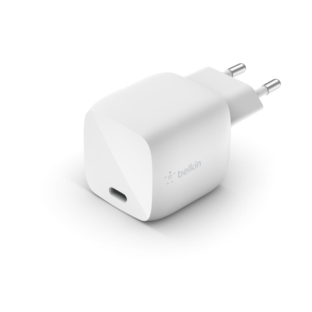 Belkin BOOST CHARGE - Adaptador de corriente - 30 vatios - Carga rápida, PD (USB-C) - blanco