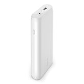 Belkin BOOST CHARGE - Carregador portátil - 20000 mAh - 30 Watt - Fast Charge, PD - 2 conectores de saída (USB, USB-C) - branco