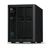 WD My Cloud PR2100 WDBBCL0280JBK - Serie Pro - Servidor NAS - 2 bahías - 28 TB - HDD 14 TB x 2 - RAID (expansión de disco duro) 0, 1, JBOD - RAM 4 GB - Gigabit Ethernet