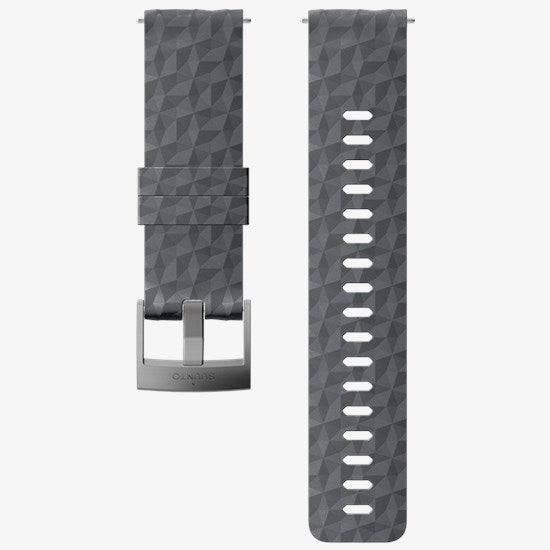 Suunto Explore 1 - Smart watch watch strap - M size - graphite gray - for Suunto 9, Spartan Sport HR Baro Stealth, Spartan Sport Wrist HR