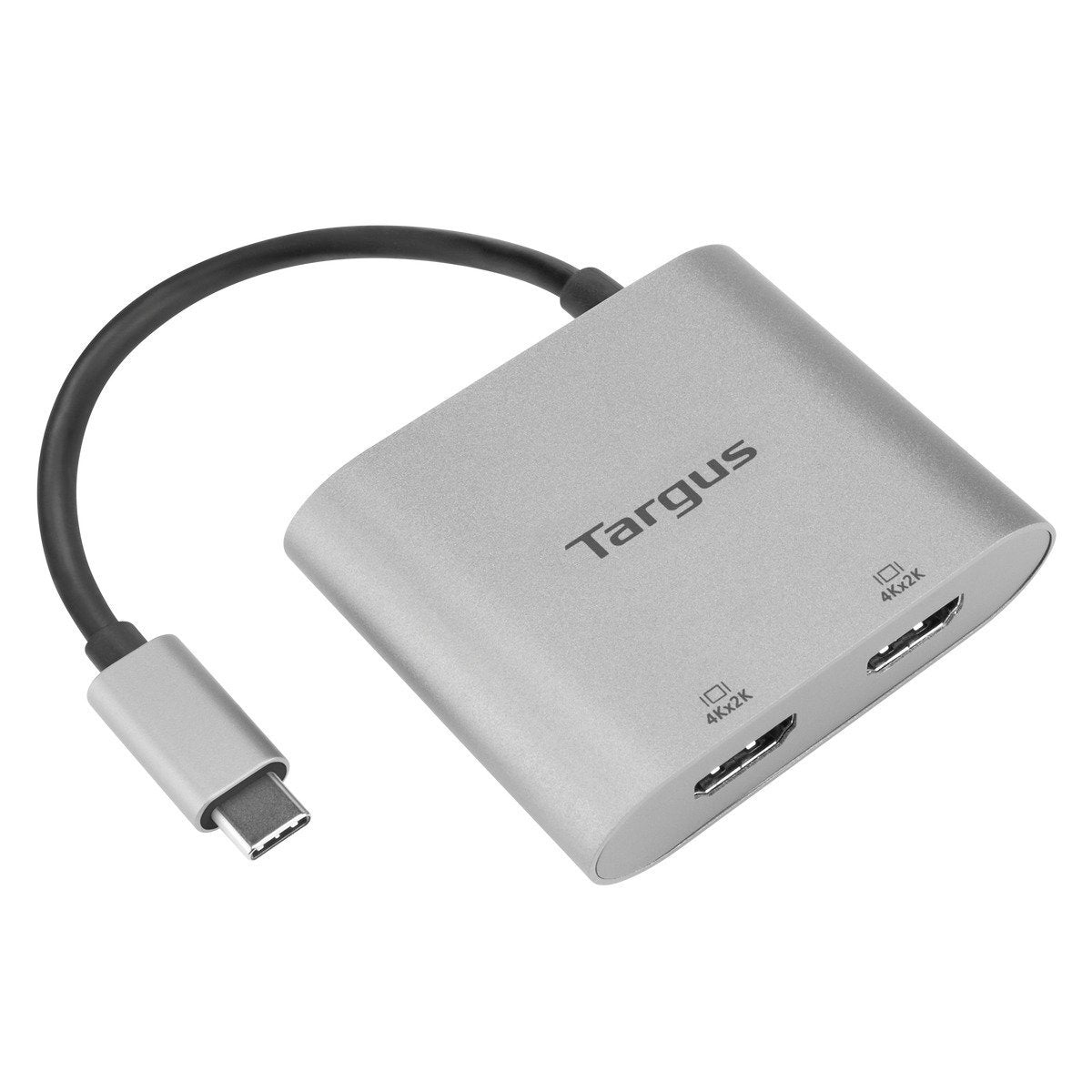 Targus - Adaptador de video - USB-C macho a HDMI hembra - Plata - Soporte 4K