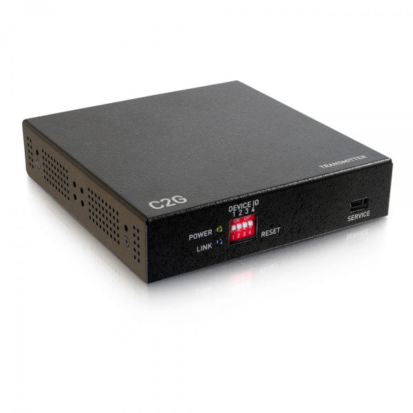 Codificador C2G 4K HDMI sobre IP - 4K 60Hz - Video/Audio/Infrarrojos/Rango Serie - HDMI - hasta 100 m
