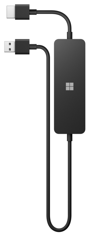 Microsoft 4K Wireless Display Adapter - Wireless Audio/Video Extension - up to 7m - for Surface Book 2, Book 3, Go, Go 2, Laptop 2, Laptop 3, Pro 6, Pro 7, Pro X, Studio 2