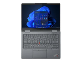 Lenovo ThinkPad X1 Yoga Gen 7 21CD - Inverted Design - Intel Core i5 1240P / 1.7 GHz - Evo - Win 11 Pro - Iris Xe Graphics - 16 GB RAM - 512 GB SSD TCG Opal Encryption 2, NVMe, Performance - 14" IPS screen touch 1920 x 1200 - NFC, Wi-Fi 6E - gray