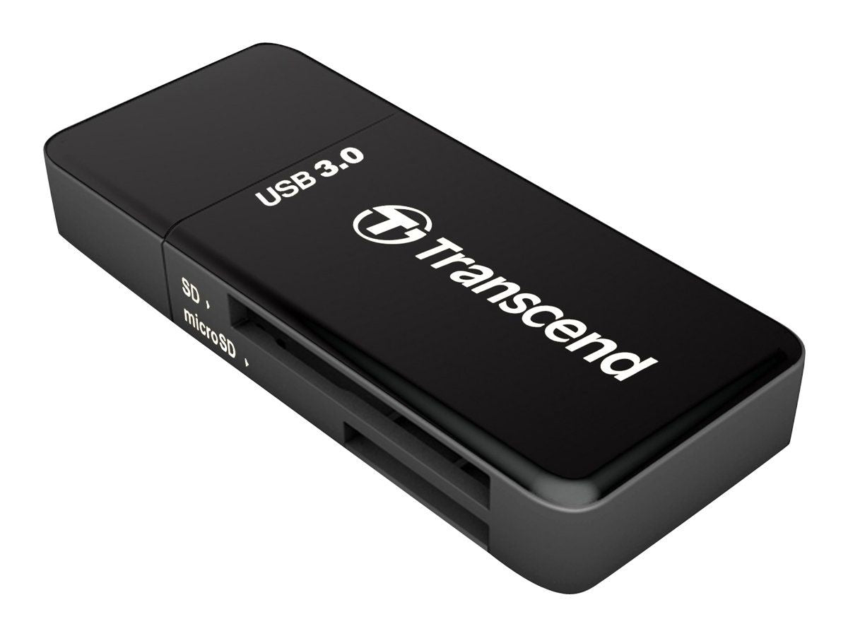 Card Reader TRANSCEND RDF5 Black, USB 3.1 - SD/microSD