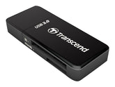 Card Reader TRANSCEND  RDF5 Black, USB 3.1 - SD/microSD