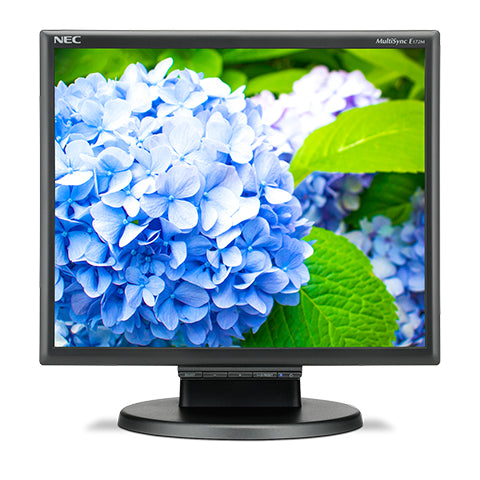 NEC MultiSync E172M - Monitor LED - 17" - 1280 x 1024 @ 60 Hz - TN - 250 cd/m² - 1000:1 - 5 ms - HDMI, VGA, DisplayPort - altavoces - negro