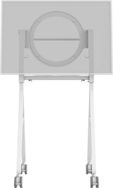 Accesorio de soporte de piso VISION Digital Flipchart - GARANTÍA DE POR VIDA - Halo reemplaza el soporte VESA universal que viene con el soporte de piso VFM-F10 - fija el Surface Hub 2 de Microsoft al soporte de piso VFM-F10 - blanco