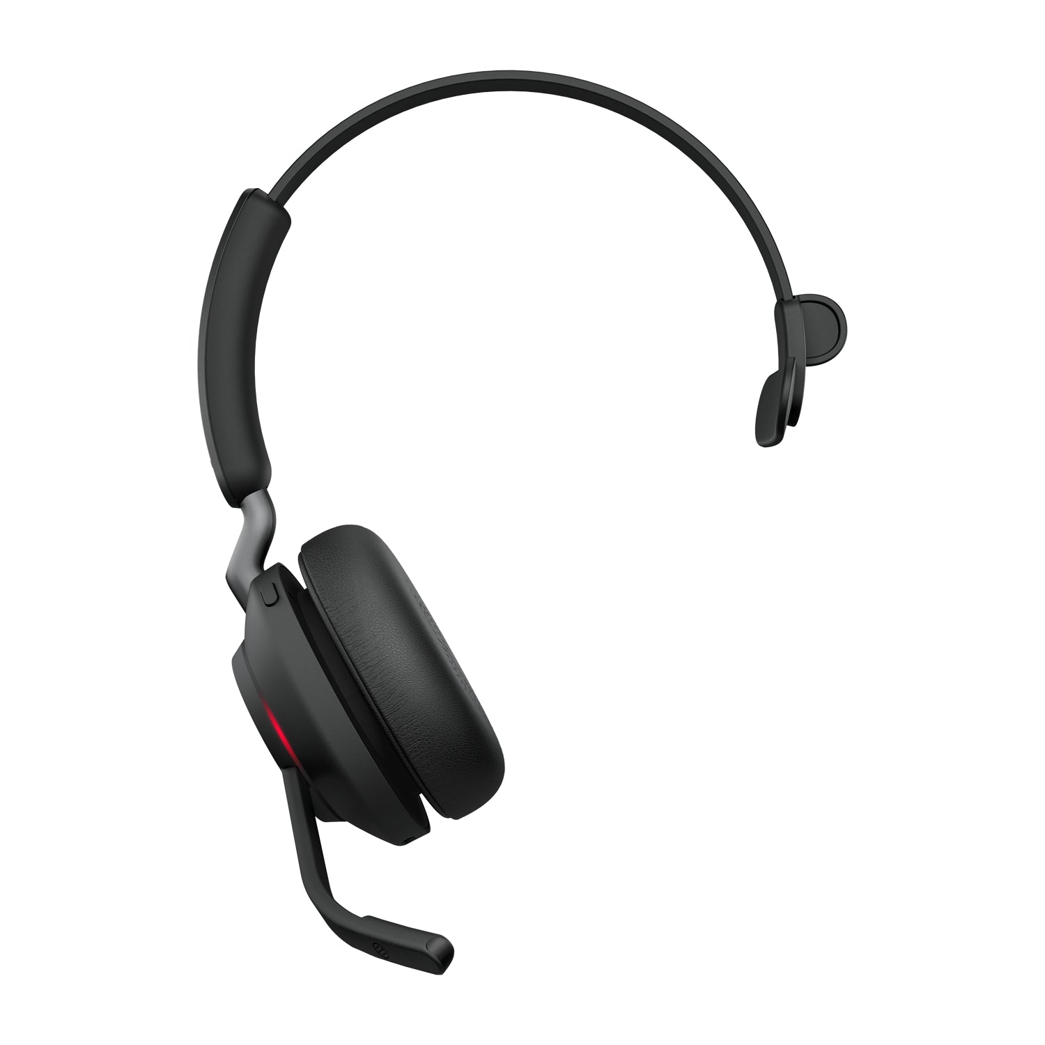 Jabra Evolve2 65 UC Mono - Auscultadores - no ouvido - convertível - bluetooth - sem fios - USB-C - isolamento de ruído - preto