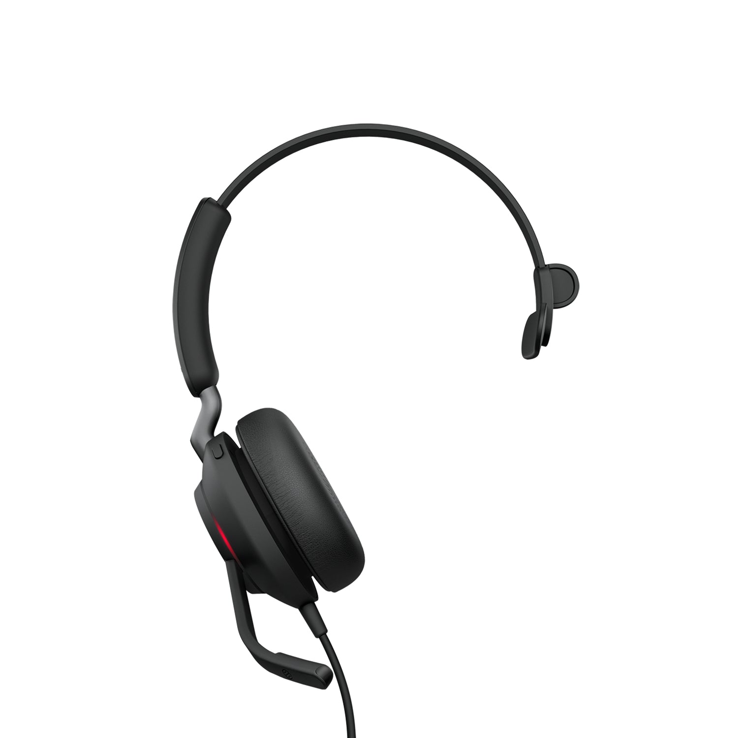 Jabra Evolve2 40 MS Mono - Auscultadores - no ouvido - convertível - com cabo - USB-A - isolamento de ruído - Certificado para Microsoft Teams