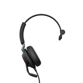 Jabra Evolve2 40 MS Mono - Auriculares - In-Ear - Convertible - Con cable - USB-A - Aislamiento de ruido - Certificado para Microsoft Teams