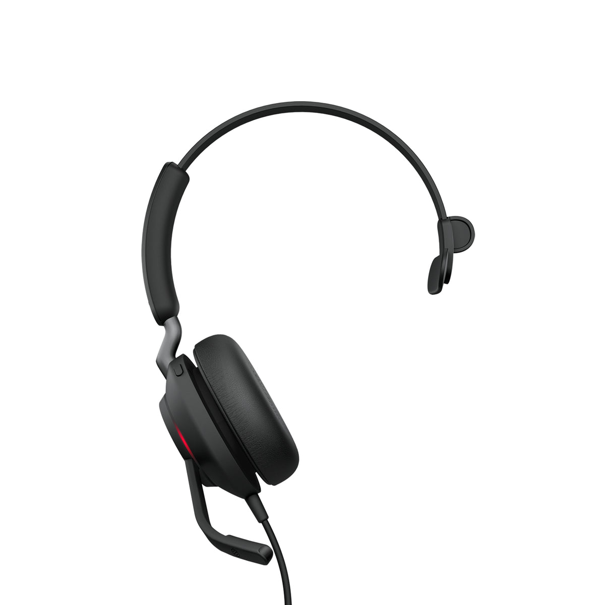 Jabra Evolve2 40 MS Mono - Headphones - In-Ear - Convertible - With Cable - USB-C - Noise Isolation - Certified for Microsoft Teams