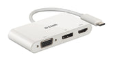 CONCENTRADOR D-LINK USB-C 4 EN 1 CON HDMI