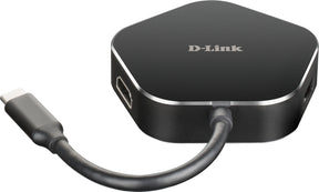 D-LINK HUB 4 IN 1 USB-C CONTROLLER, HDMI