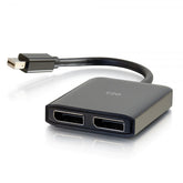 C2G Mini DisplayPort 1.2 a Dual DisplayPort MST Hub - Divisor de video/audio - 2 x DisplayPort - de escritorio