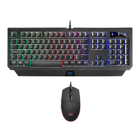 TECLADO MARSGAMING MCP100 COMBO 2 EN 1 RGB, H-MECÁNICO, RATÓN 3200DPI - ES - MCP100PT (MCP100PT)