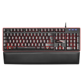 TECLADO MARSGAMING MK320 FULL RGB H-MECHANICAL, PADDED PALMREST - PT - MK320PT (MK320PT)