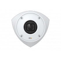 AXIS Q9216-SLV White - Network Surveillance Camera - Dome - Ligation Resistant - Color (Day&amp;Night) - 4 MP - 2304 x 1728 - 720p, 1080p - M12 mount - Fixed Iris - Fixed Focus - Audio - HDMI - LAN 10 /100 - MJPEG, H.264, HEVC, H.265, MPEG-4 AVC