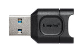 Kingston MobileLite Plus - Leitor de cartão (microSD, microSDHC, microSDXC, microSDHC UHS-I, microSDXC UHS-I, microSDHC UHS-II, microSDXC UHS-II) - USB 3.2 Gen 1