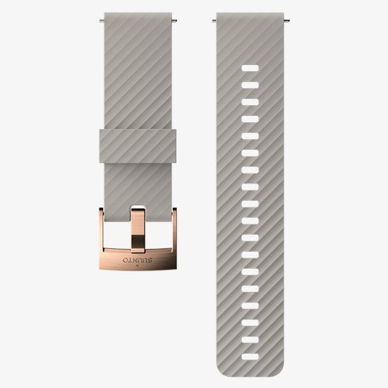 Suunto Urban 3 - Smartwatch watch strap - M size - sandstone, rose gold - for Suunto 7, 9, Spartan Sport, Spartan Sport HR Baro Amber, Spartan Sport HR Baro Stealth