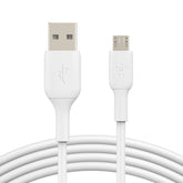 Cable Micro-USB a USB-A 1M Blanco