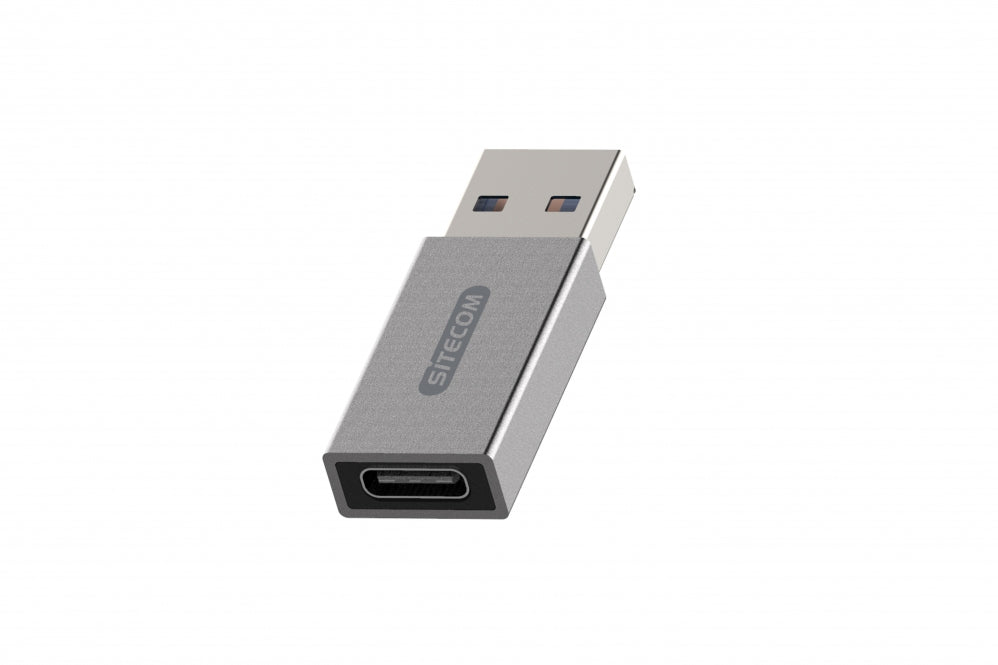 Sitecom - Adaptador USB - USB Tipo A (M) para USB-C (F) - USB 3.1 Gen1