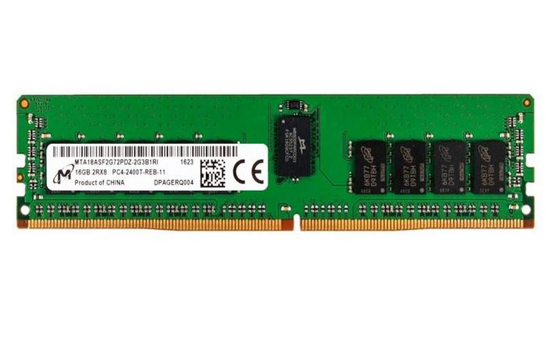 Micron - DDR4 - módulo - 16 GB - DIMM 288-pin - 2933 MHz / PC4-23400 - CL21 - 1.2 V - registado - ECC