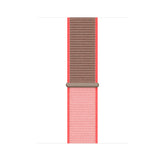 Apple 44mm Sport Loop - Smart Watch Watch Strap - Regular Size - Neon Pink - for Watch (42mm, 44mm, 45mm, 49mm)