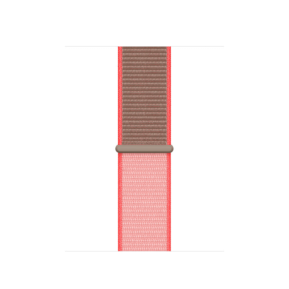 Apple 40mm Sport Loop - Watch Strap for Smart Watch - Regular Size - Neon Pink - for Watch (38mm, 40mm, 41mm)