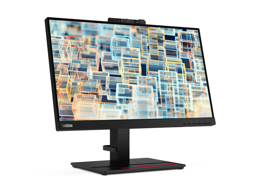 Lenovo ThinkVision T22v-20 - LED Display - 22" (21.5" viewable) - 1920 x 1080 Full HD (1080p) @ 75 Hz - IPS - 250 cd/m² - 1000:1 - 4 ms - HDMI, VGA, DisplayPort - speakers - glossy black