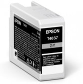 Epson T46S7 - 25 ml - cinza - original - tinteiro - para SureColor P706, SC-P700, SC-P700 Mirage Bundling