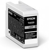 Epson UltraChrome Pro T46S9 - 25 ml - cinza claro - original - tanque de tinta - para SureColor P706, SC-P700, SC-P700 Mirage Bundling