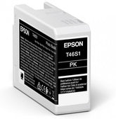 Epson T46S1 - 25 ml - preto foto - original - tinteiro - para SureColor P706, SC-P700, SC-P700 Mirage Bundling