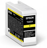 Epson T46S4 - 25 ml - yellow - original - ink cartridge - for SureColor P706, SC-P700, SC-P700 Mirage Bundling