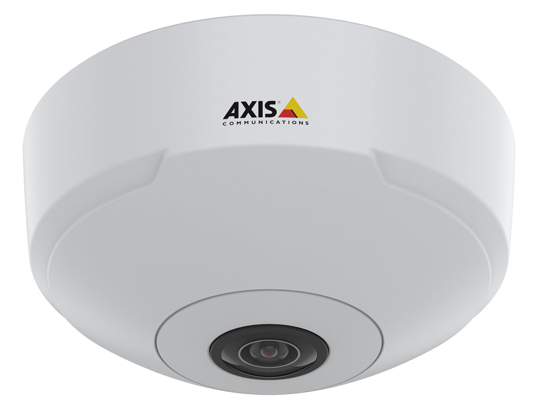 AXIS M3068-P - Network Surveillance Camera - Dome - Color (Day&amp;Night) - 12 MP - 2880 x 2880 - Fixed Iris - Fixed Focus - Audio - LAN 10/100 - MJPEG, H.264, H.265, MPEG -4 stroke - PoE