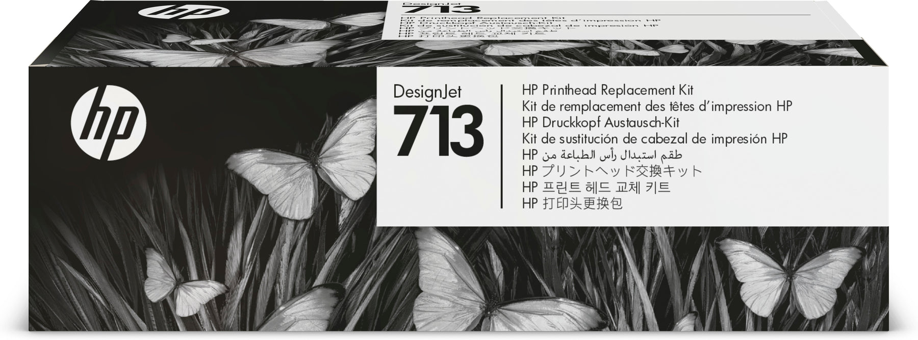 HP 713 - Paquete de 4 - Amarillo, Cian, Magenta, Pigmento Negro - Genuino - DesignJet - Kit de reemplazo de cabezal de impresión - para DesignJet Studio, T210, T230, T250, T630, T650