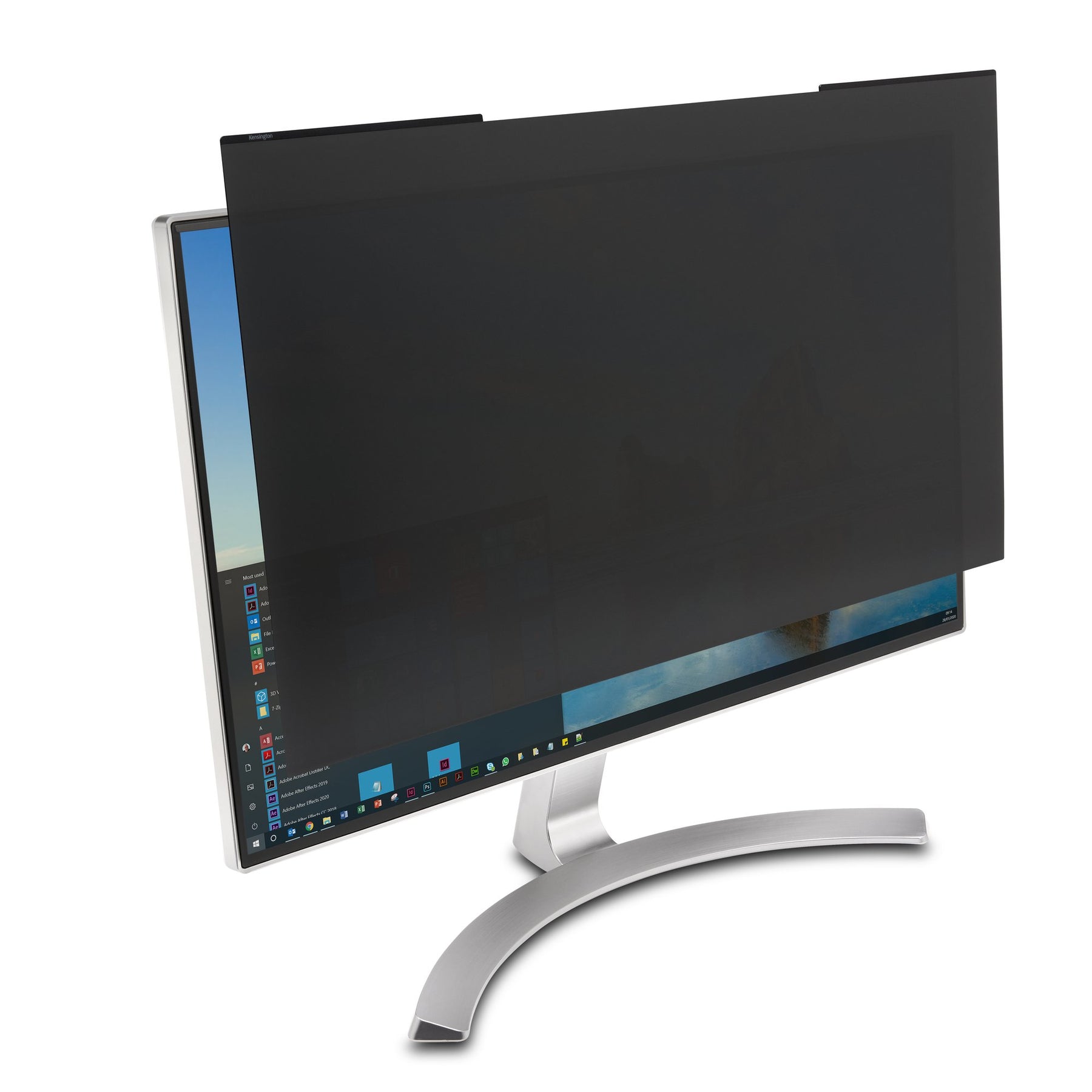 Kensington MagPro 24" (16:10) Monitor Privacy Screen with Magnetic Strip - Filtro de privacidade do display - 24" - Compatível com TAA