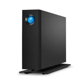 LaCie d2 Professional STHA14000800 - Hard Drive - 14 TB - External (Desktop) - USB 3.1 Gen 2 (USB C connector) - with Seagate Rescue Data Recovery