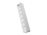 APC SurgeArrest Essential - Surge Protector - AC 230 V - Output Connectors: 5 - UK - White (PM5-UK)