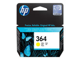 HP 364 - Amarillo - original - cartucho de tinta - para Deskjet 35XX, Photosmart 55XX, 55XX B111, 65XX, 65XX B211, 7510 C311, B110, Wireless B110 (CB320EE#ABB)