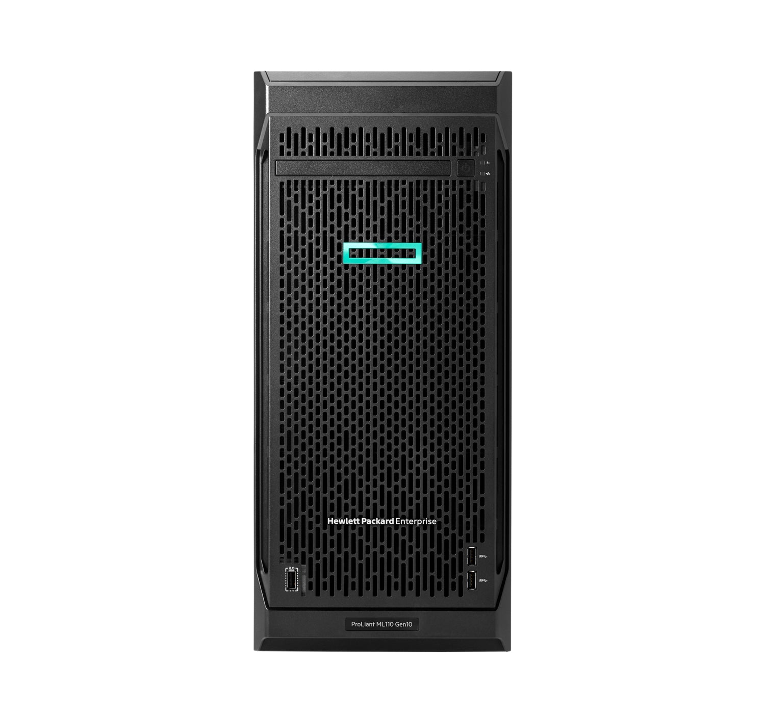 HPE ProLiant ML110 Gen10 - Servidor - torre - 4.5U - 1 via - 1 x Xeon Bronze 3206R / 1.9 GHz - RAM 16 GB - SATA - hot-swap (permuta) 3.5" compartimento(s) - sem HDD - GigE - monitor: nenhum