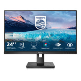 Philips S-line 242S1AE - Pantalla LED - 24" (23,8" visibles) - 1920 x 1080 Full HD (1080p) @ 75 Hz - IPS - 250 cd/m² - 1000:1 - 4ms - HDMI, DVI-D, VGA , DisplayPort - altavoces - textura negra