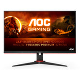 AOC Gaming 24G2ZE/BK - Monitor LED - gaming - 23,8" - 1920 x 1080 Full HD (1080p) @ 240 Hz - TN - 350 cd/m² - 1000:1 - 0,5 ms - 2xHDMI, DisplayPort - negro, rojo