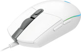 Logitech Gaming Mouse G102 LIGHTSYNC - Mouse - right - optical - 6 buttons - with cable - USB - white